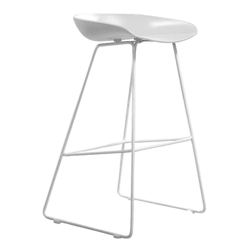 GENERICO - SILLA BARRA MISURI B BASE METALICA Color Blanco