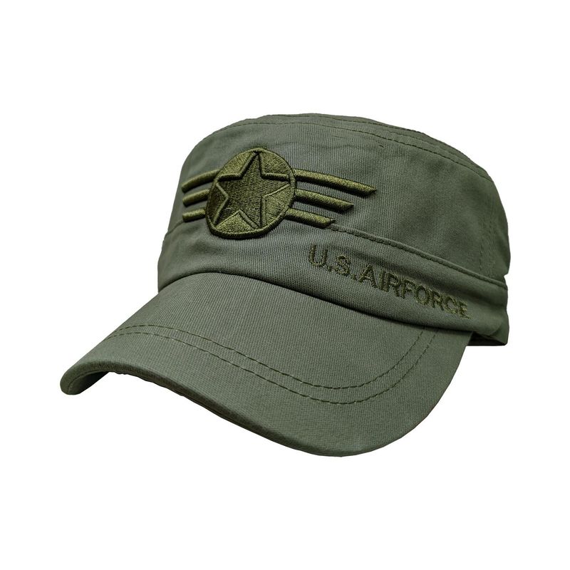 VELBROS - Gorra Militar Tactica Goliana Army Cachucha Star Hombre - Verde oscuro