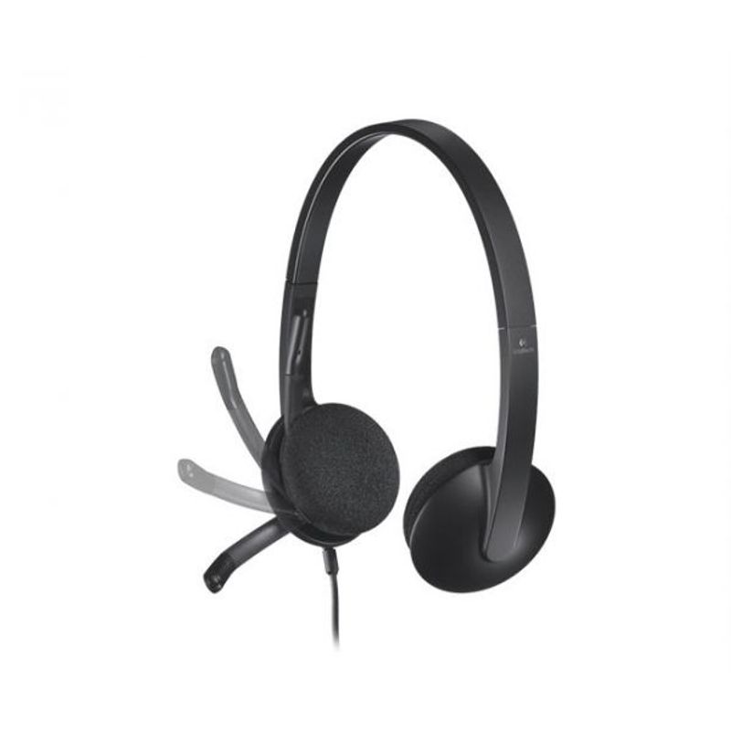 LOGITECH - Auriculares gamer Logitech H340 negro