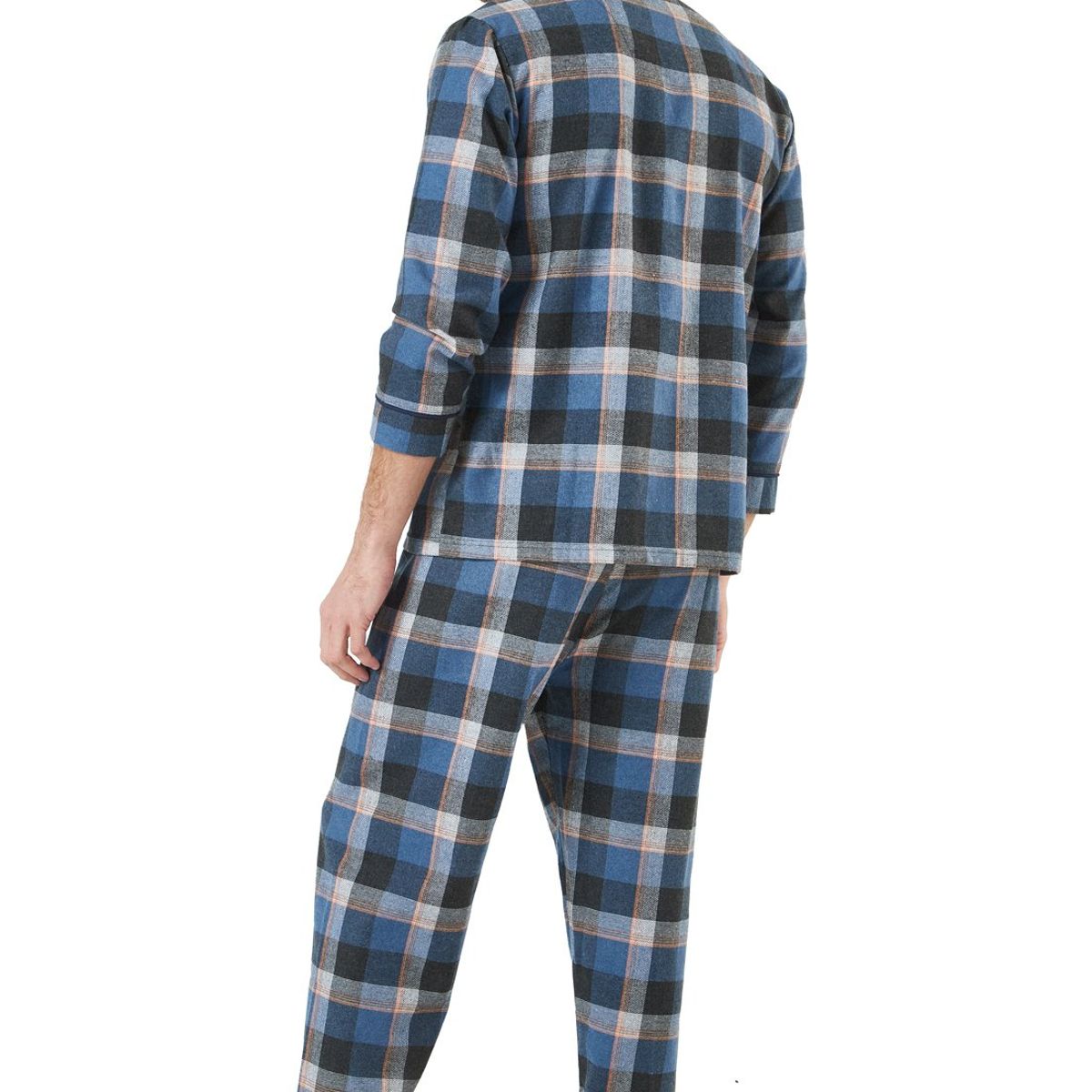 SANTANA - Pijama Hombre Leñadora Índigo