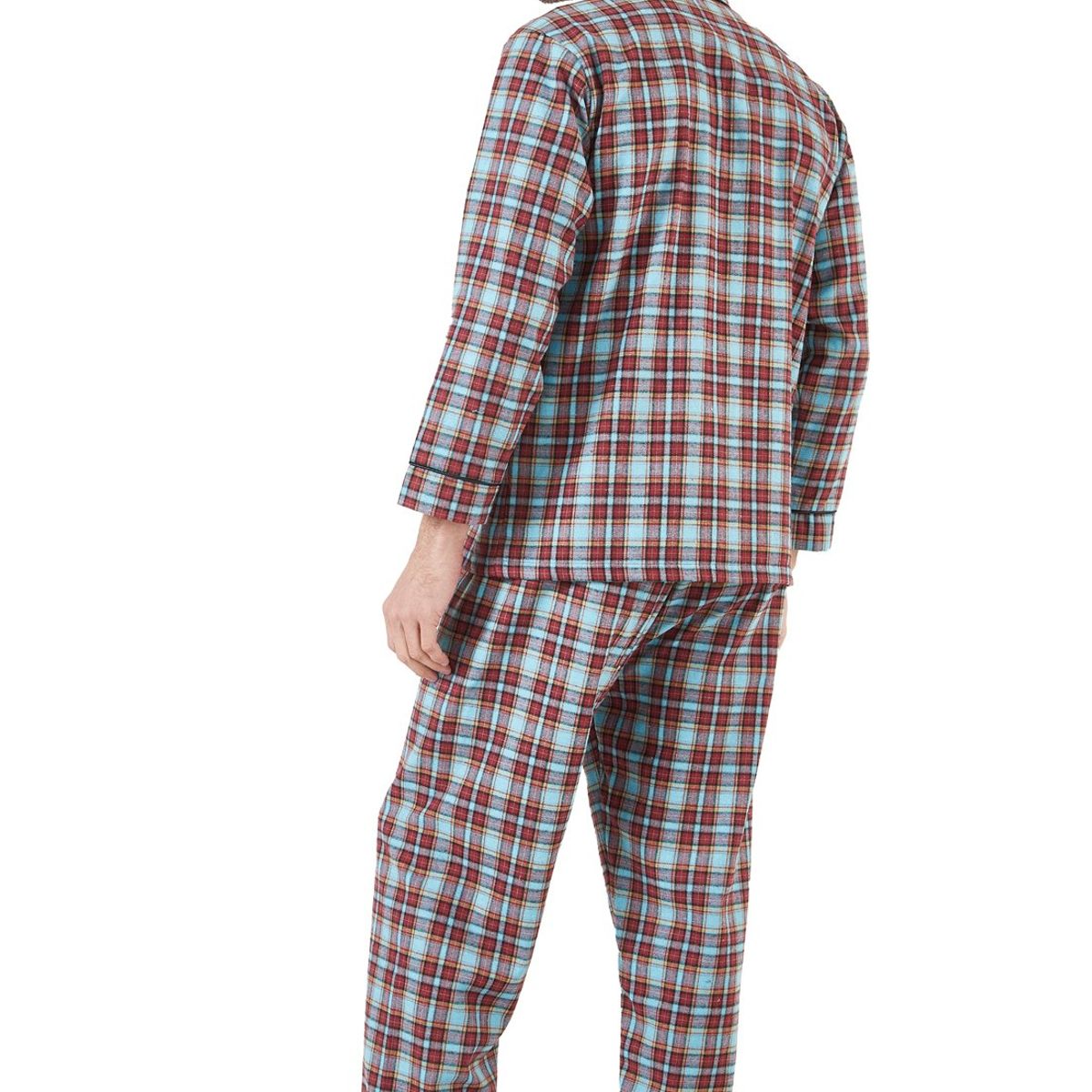 SANTANA - Pijama Hombre Leñadora Azul