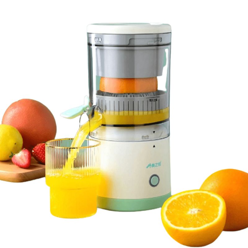 GENERICO - Exprimidor Saca Jugos Naranja Automatico Recargable Portatil