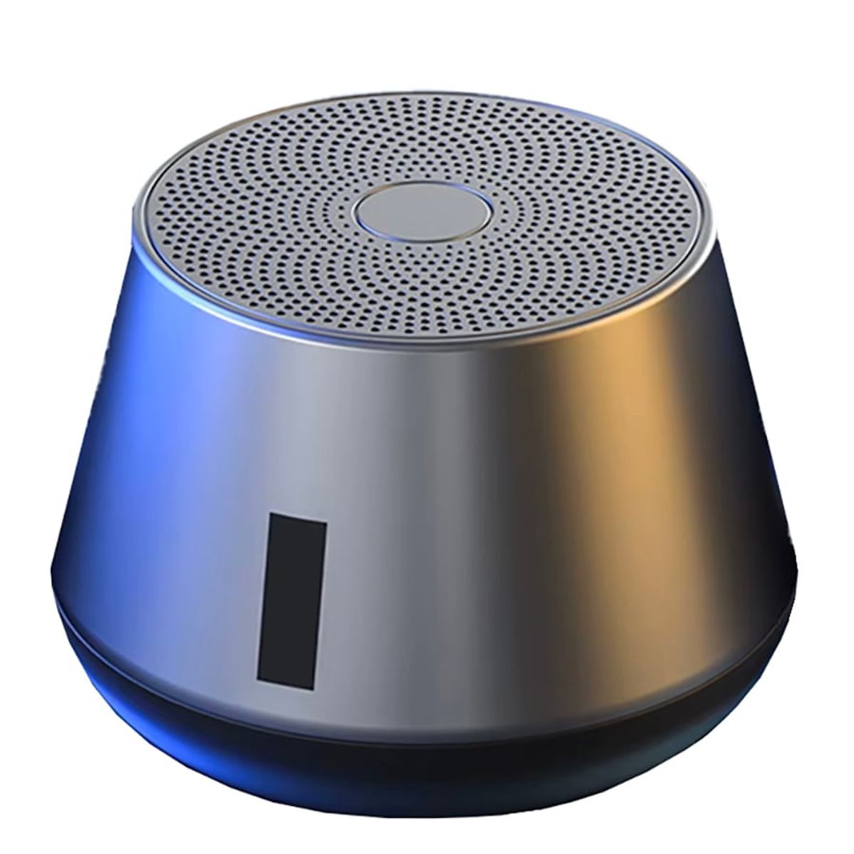 GENERICO - Altavoz Bluetooth Inalámbrico Portátil - Gris Metálico