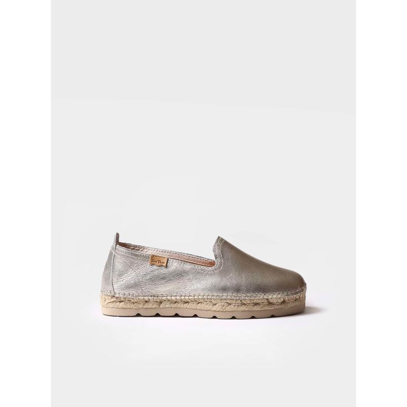 TONI PONS - Zapatillas cerradas plateadas  AURORA