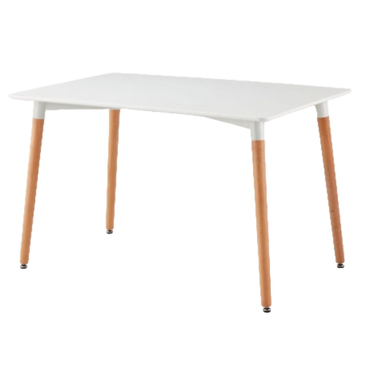 GENERICO - MESA RECTANGULAR EAMES 120x80  Color Blanco_.