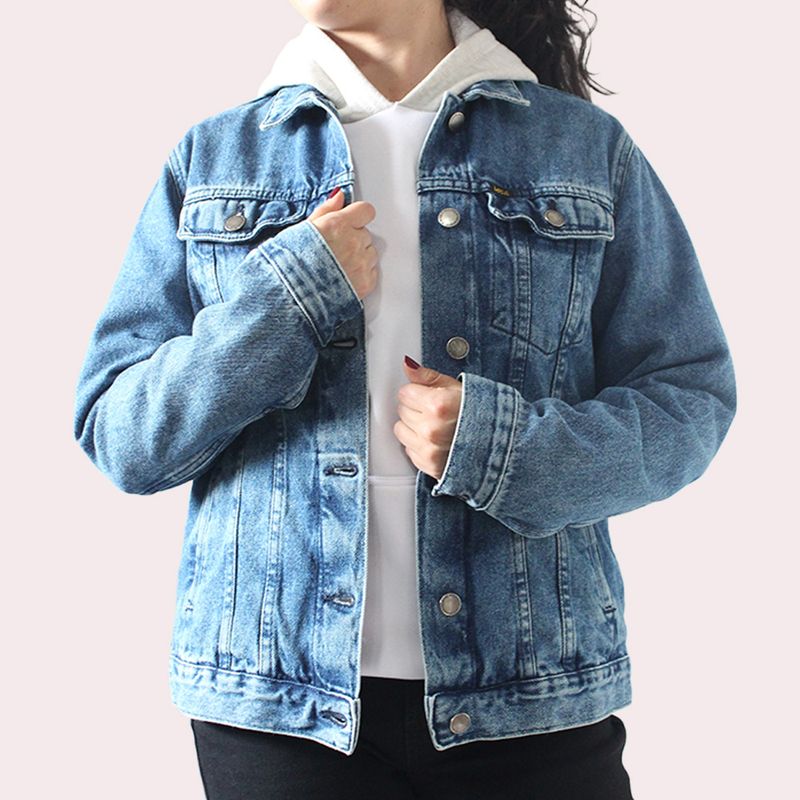 LEC LEE - Chaqueta Oversize Mujer Lec Lee indigo Medio