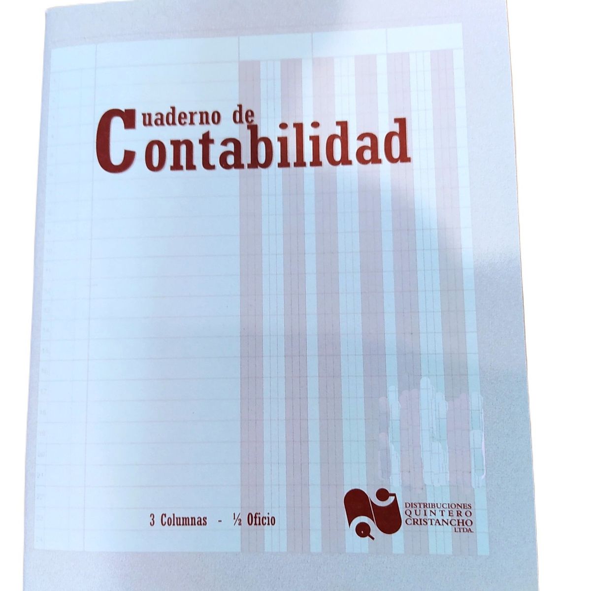 QUINTERO - Cuaderno 3 Columnas 1/2 Oficio 50H x2 unidades Quintero