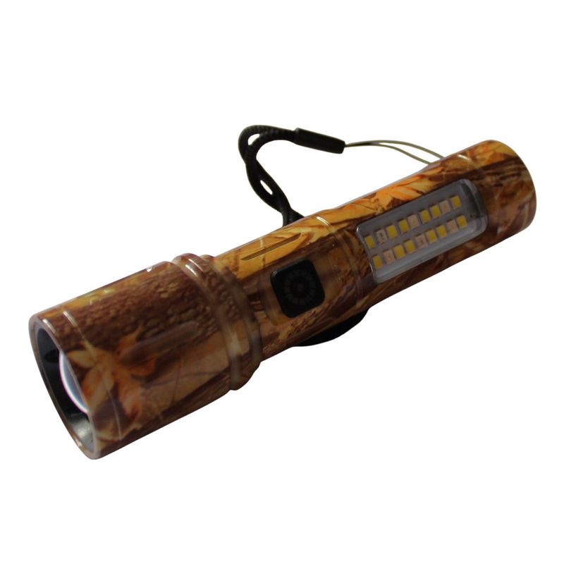 GENERICO - Linterna LED Portatil Recargable Para Emergencias Y Camping