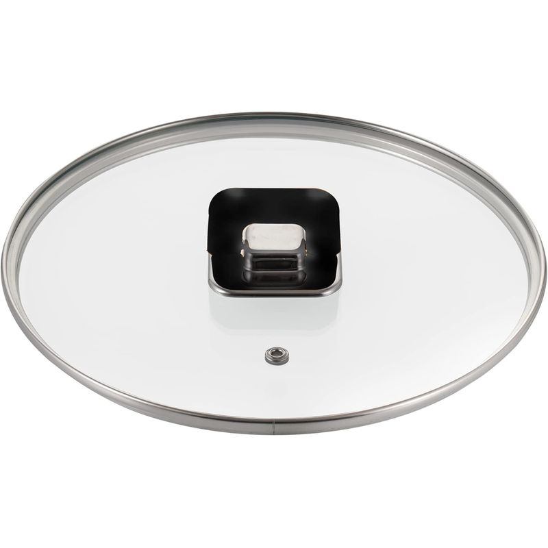 NUTRICHEF - NutriChef Cazuela de 5 cuartos de galón de vidrio templado transparente funciona con el modelo NCCWSTKBLK negro talla única
