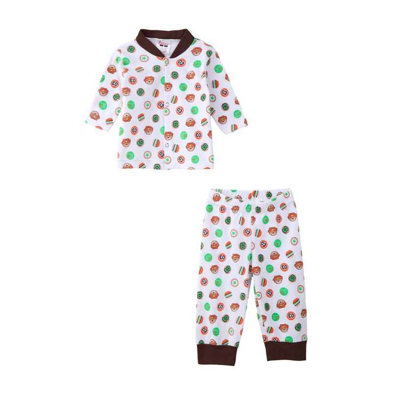 SANTANA - Pijama Bebé Santana Naranja