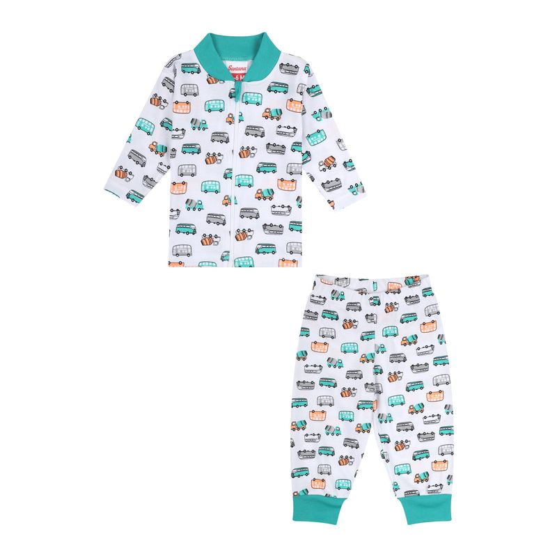 SANTANA - Pijama Bebé Santana Verde