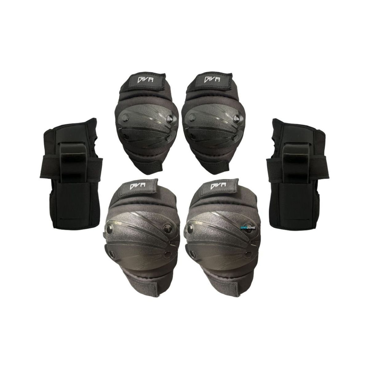GENERICO - Kit De Protección Gvs - Rodilleras Coderas Y Muñequeras