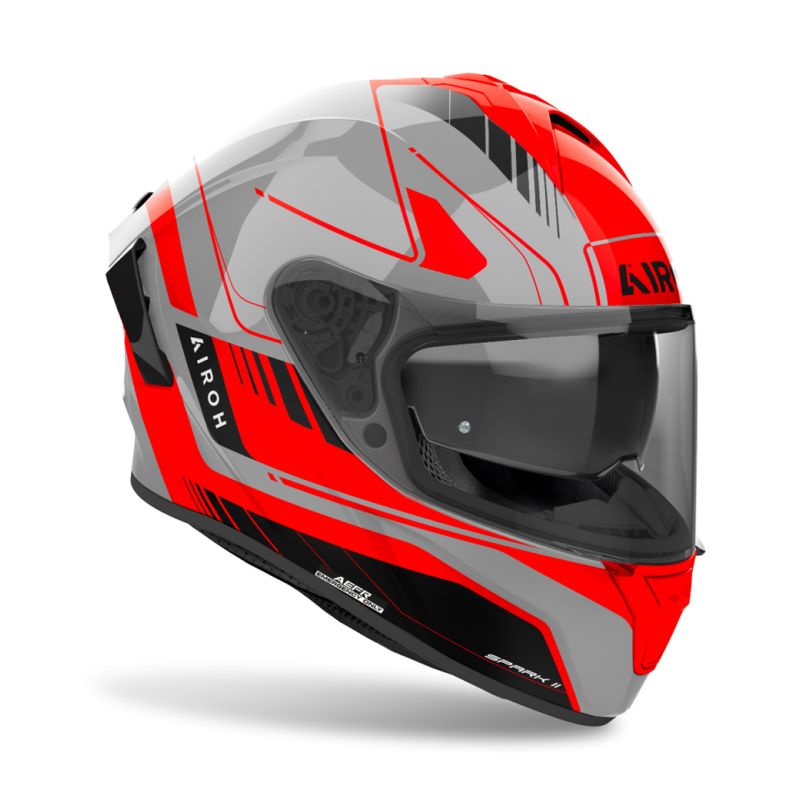 AIROH - CASCO AIROH SPARK 2 CHRONO NARANJA BRILLO TALLA M