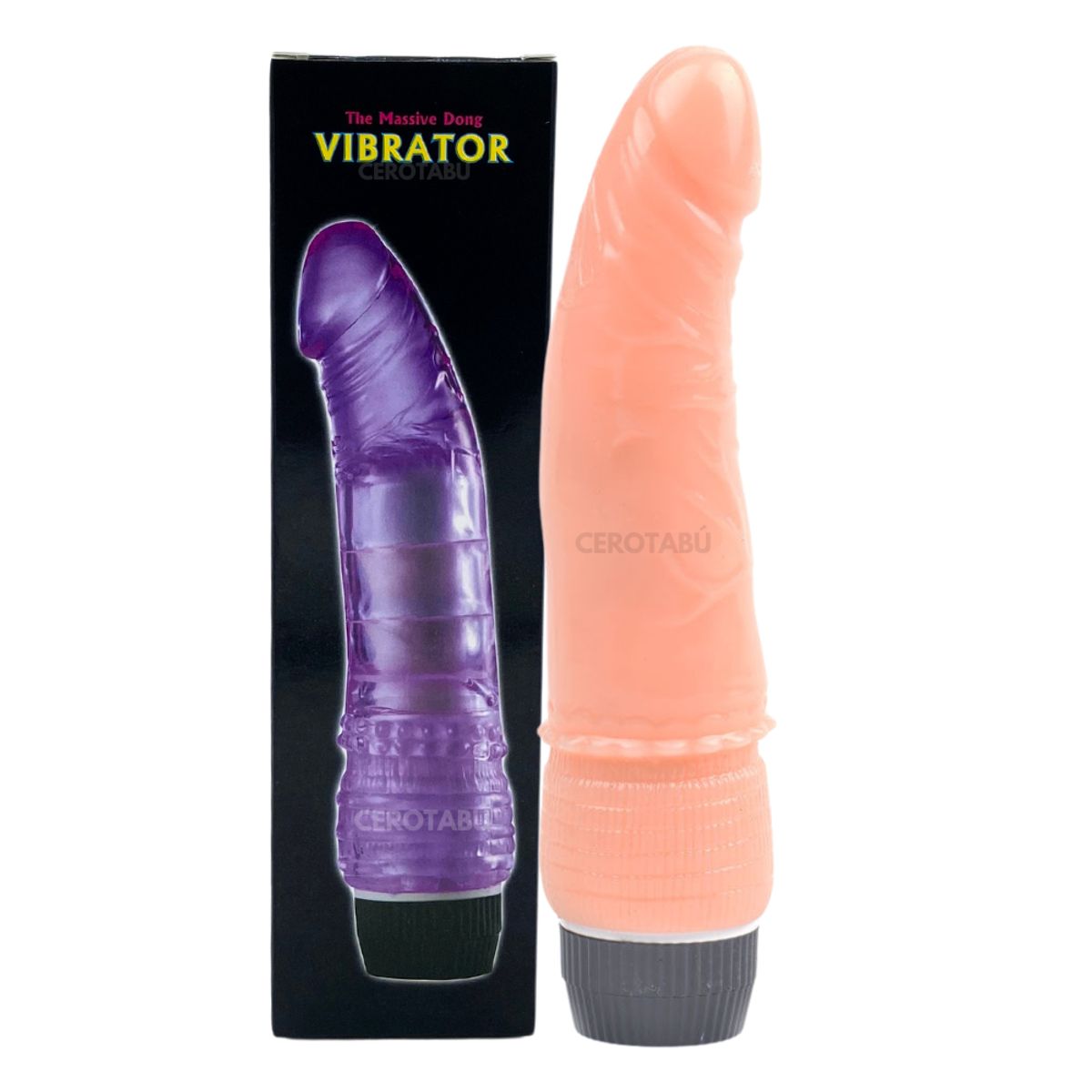 GENERICO - Vibrador Consolador Clásico Con Ventosa Juguete Sexual Piel