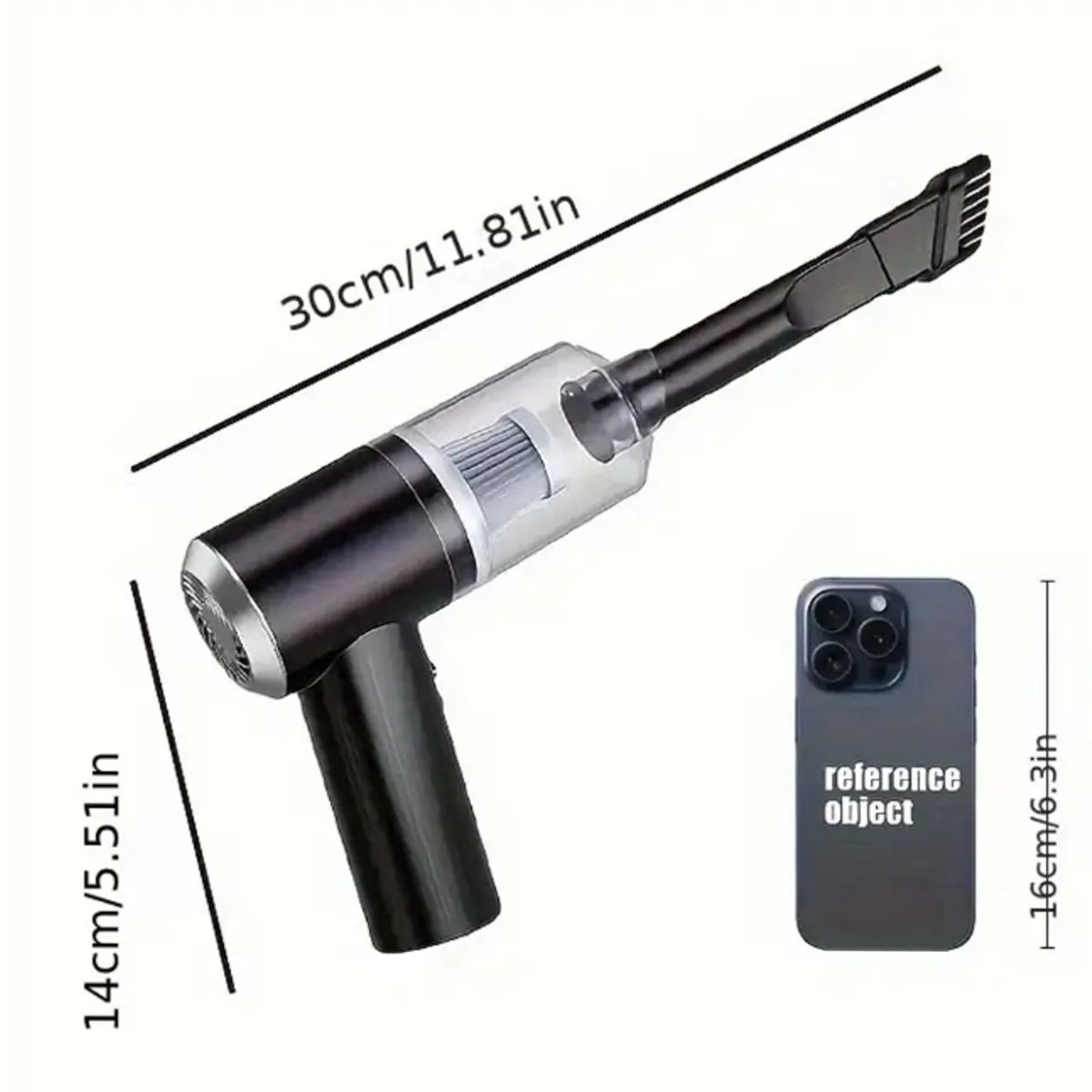 GENERICO - Cleandrive Aspiradora Portátil Para Autos