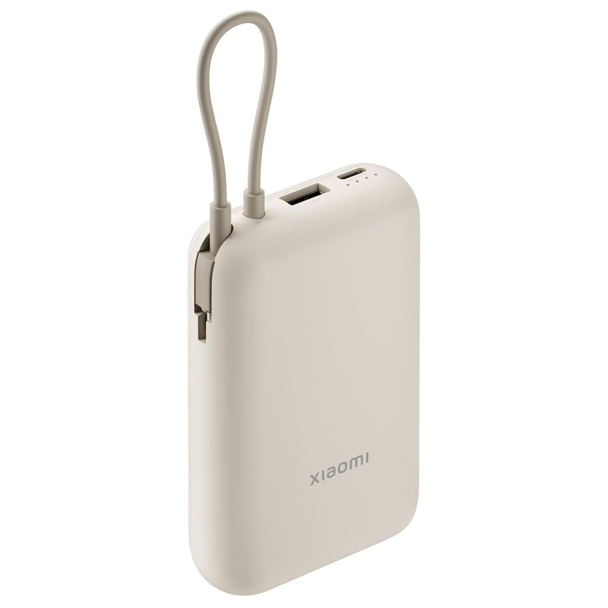 XIAOMI - Xiaomi Power Bank 10000mah Cable Integrado 22 5W USB-C Tan