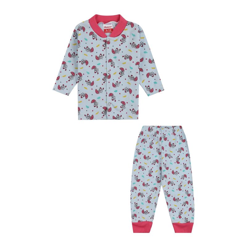 SANTANA - Pijama Bebé Niña Cereza