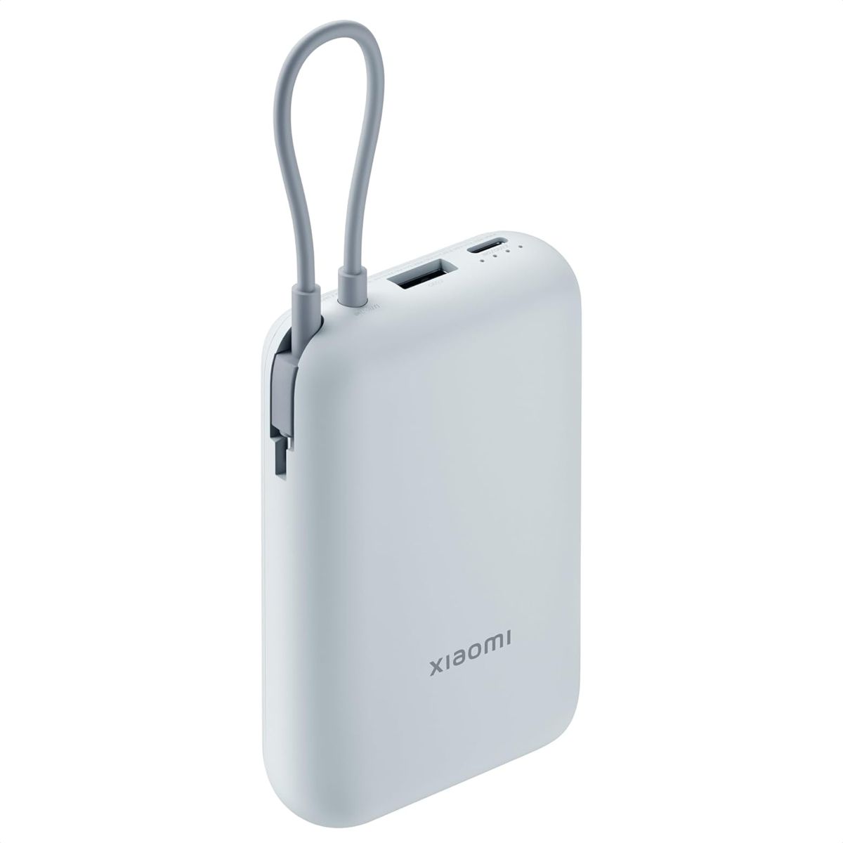 XIAOMI - Xiaomi Power Bank 10000mah Cable Integrado 22 5W USB-C Blue