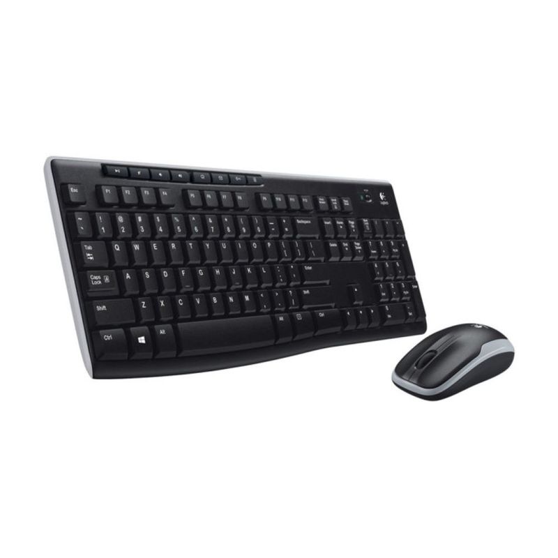 LOGITECH - Combo De Teclado Y Mouse Inalámbrico Logitech Mk270 Español