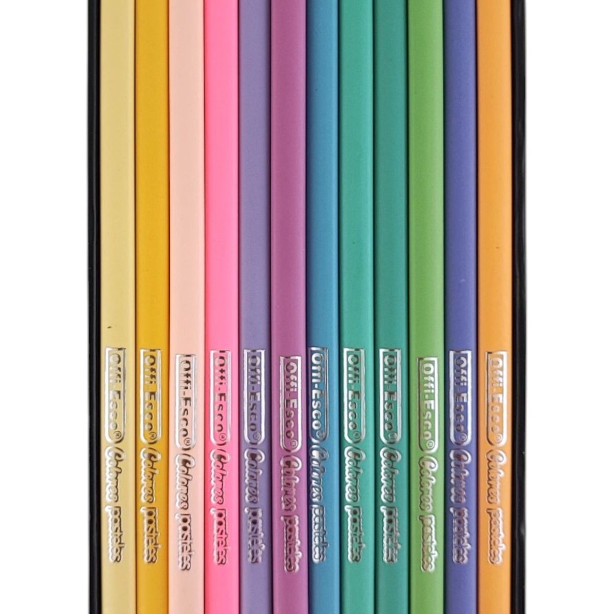 OFFI ESCO - Colores Offi Esco Pastel Unipunta X 12 Colores.