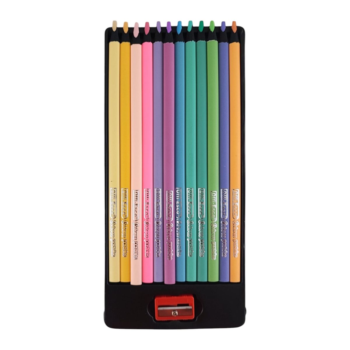 OFFI ESCO - Colores Offi Esco Pastel Unipunta X 12 Colores.