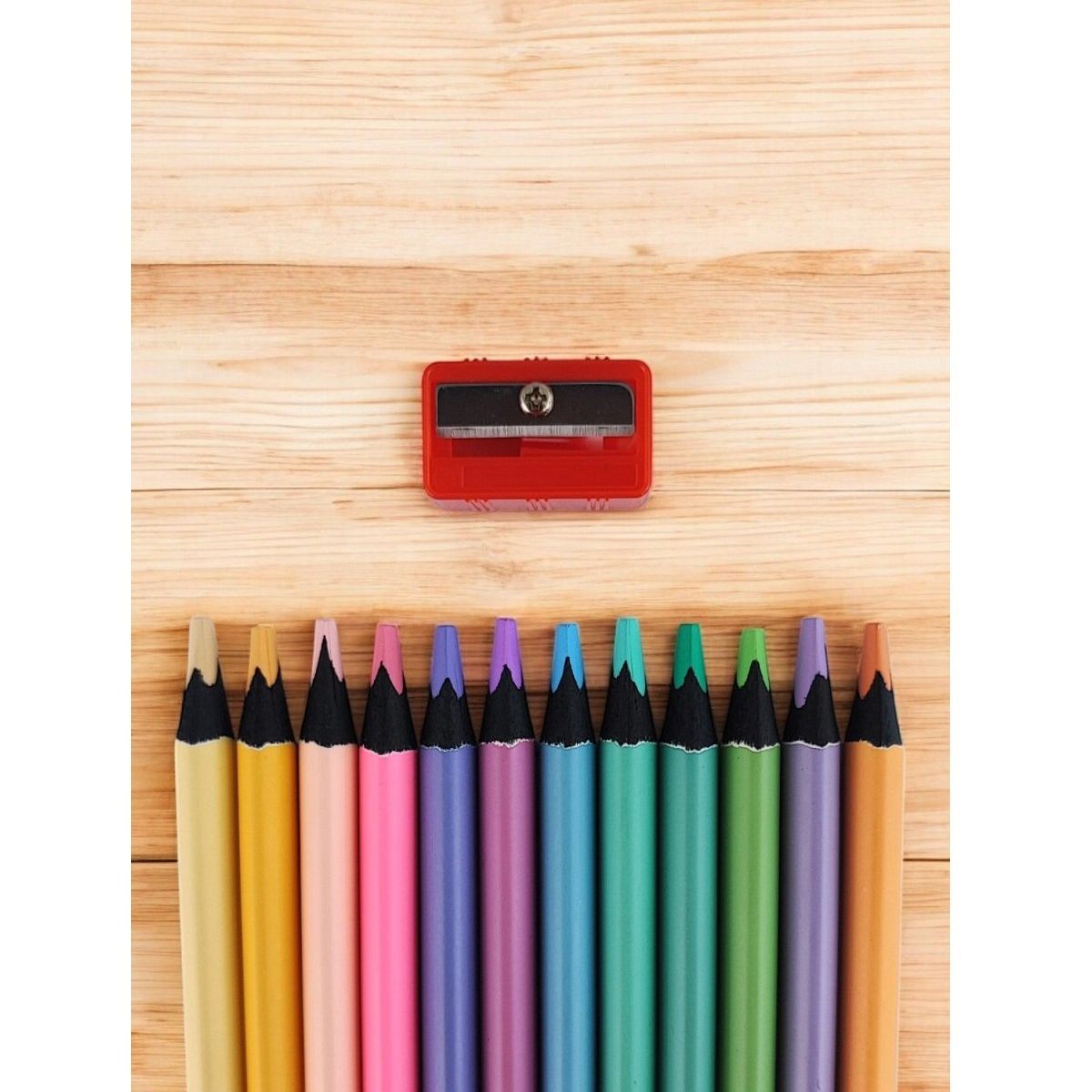 OFFI ESCO - Colores Offi Esco Pastel Unipunta X 12 Colores.