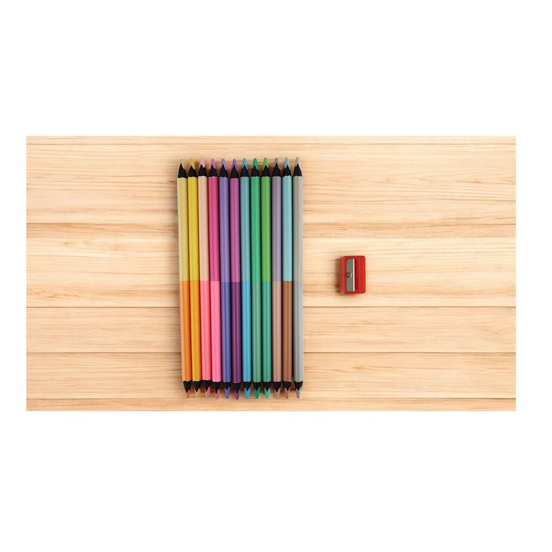 OFFI ESCO - Colores Offi Esco Doble Punta  X 24 Colores