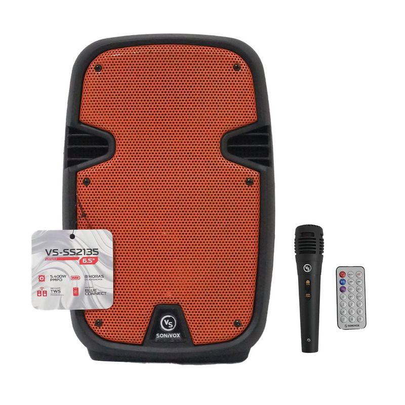 SONIVOX - Cabina De Sonido 6.5 Pulgadas Sonivox VS-SS2135 AZUL