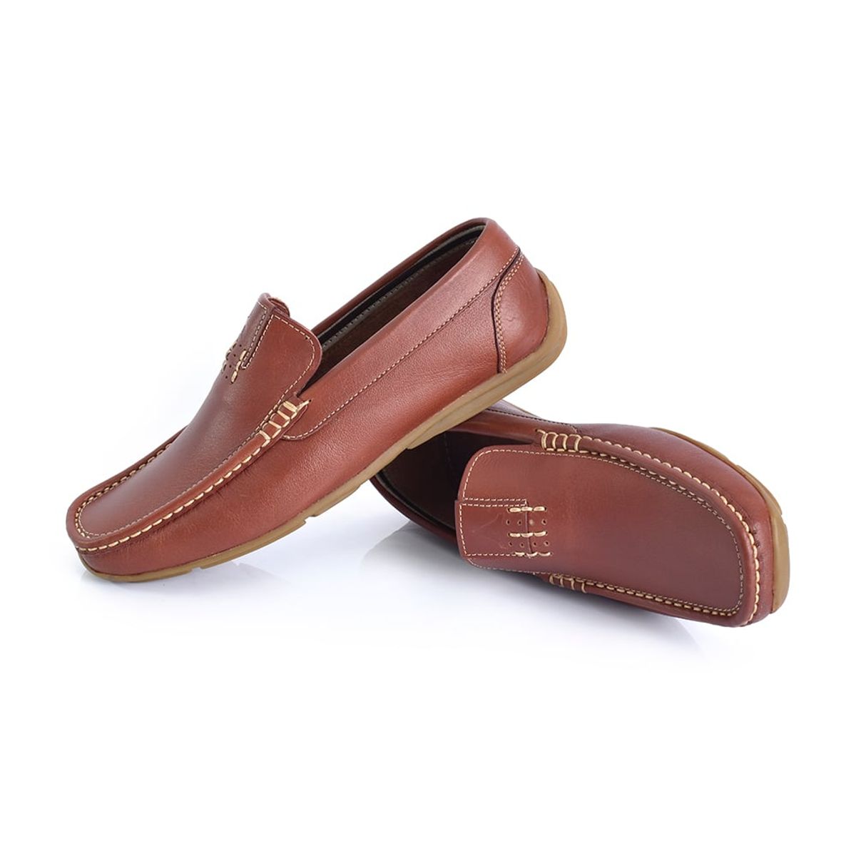 SKY WALK - SkyWalk Mocasín Clásico en cuero para Caballero 663145056CONAC