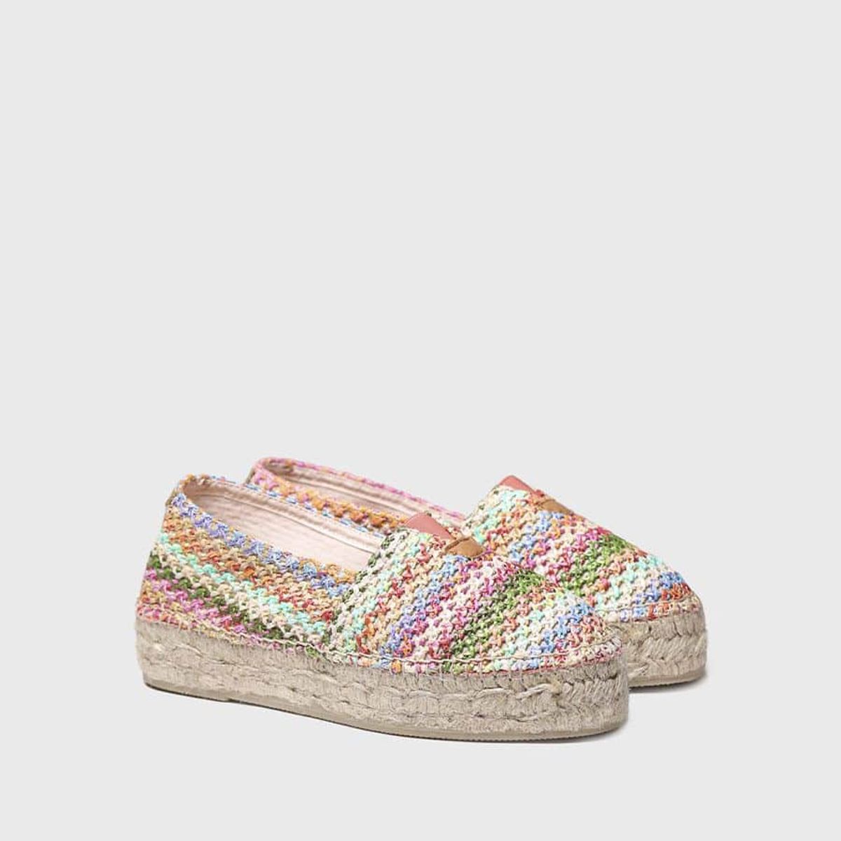 TONI PONS - Zapatilla abierta mujer    Zapatillas plataforma plana – ARLET-NZ