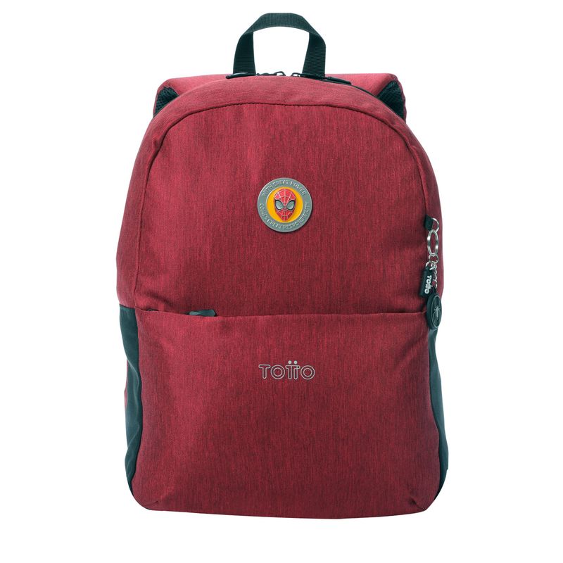TOTTO - Morral Spiderman Red M Rojo