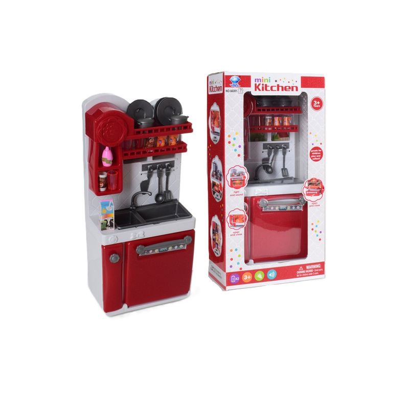 GENERICO - Mini Cocina Infantil Con Accesorios 66081 Mini Kitchen