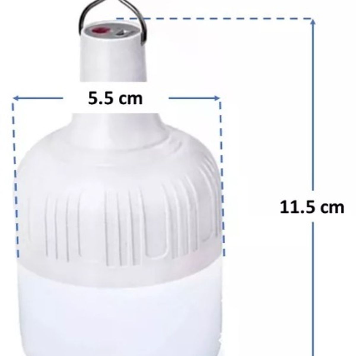 GENERICO - Bombillo Led Recargable Lámpara Portátil 2 Unidades