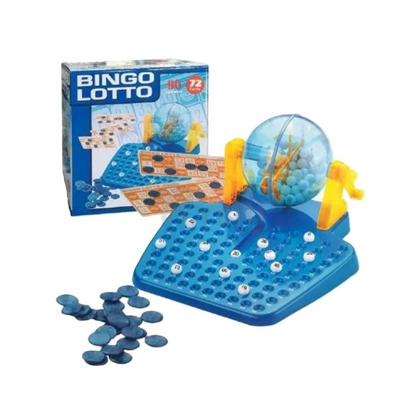 GENERICO - Juego De Mesa Familiar Bingo Lotto 226B