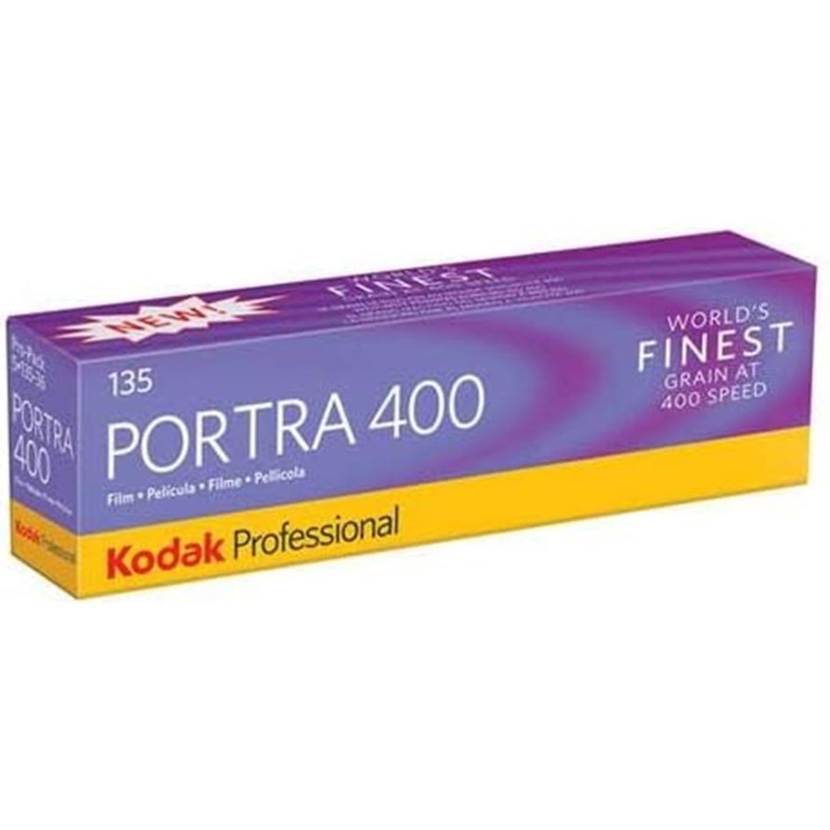 KODAK - Película Kodak Portra 400 ISO 400 35mm 36 Exposiciones (5 Rollos)