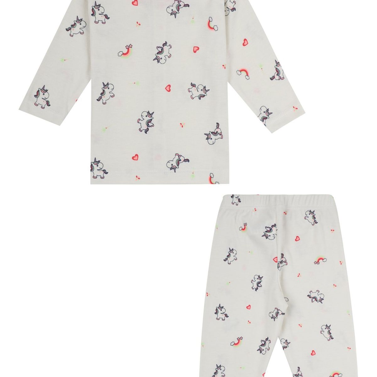 SANTANA - Pijama Bebé Niña Marfil