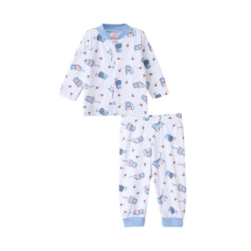 SANTANA - Pijama Bebé Niña Azul