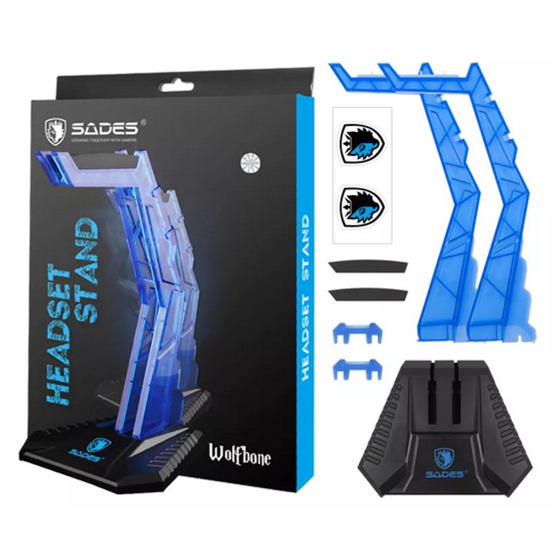 SADES - Sades Wolfbone Soporte Para Diadema Gamer Headset Stand