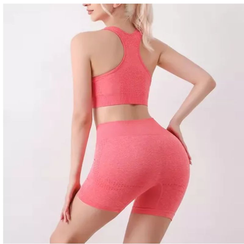 AFM - Conjunto Deportivo Short Control De Abdomen Ropa Deportiva.
