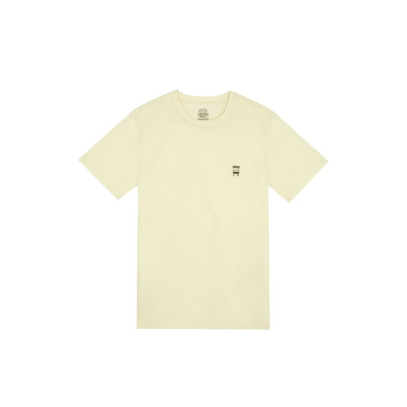 TENNIS - Camiseta regular fit manga corta crudo para hombre