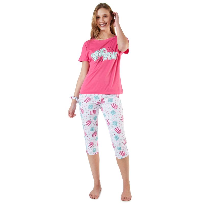 SANTANA - Pijama Mujer Agatha Verde