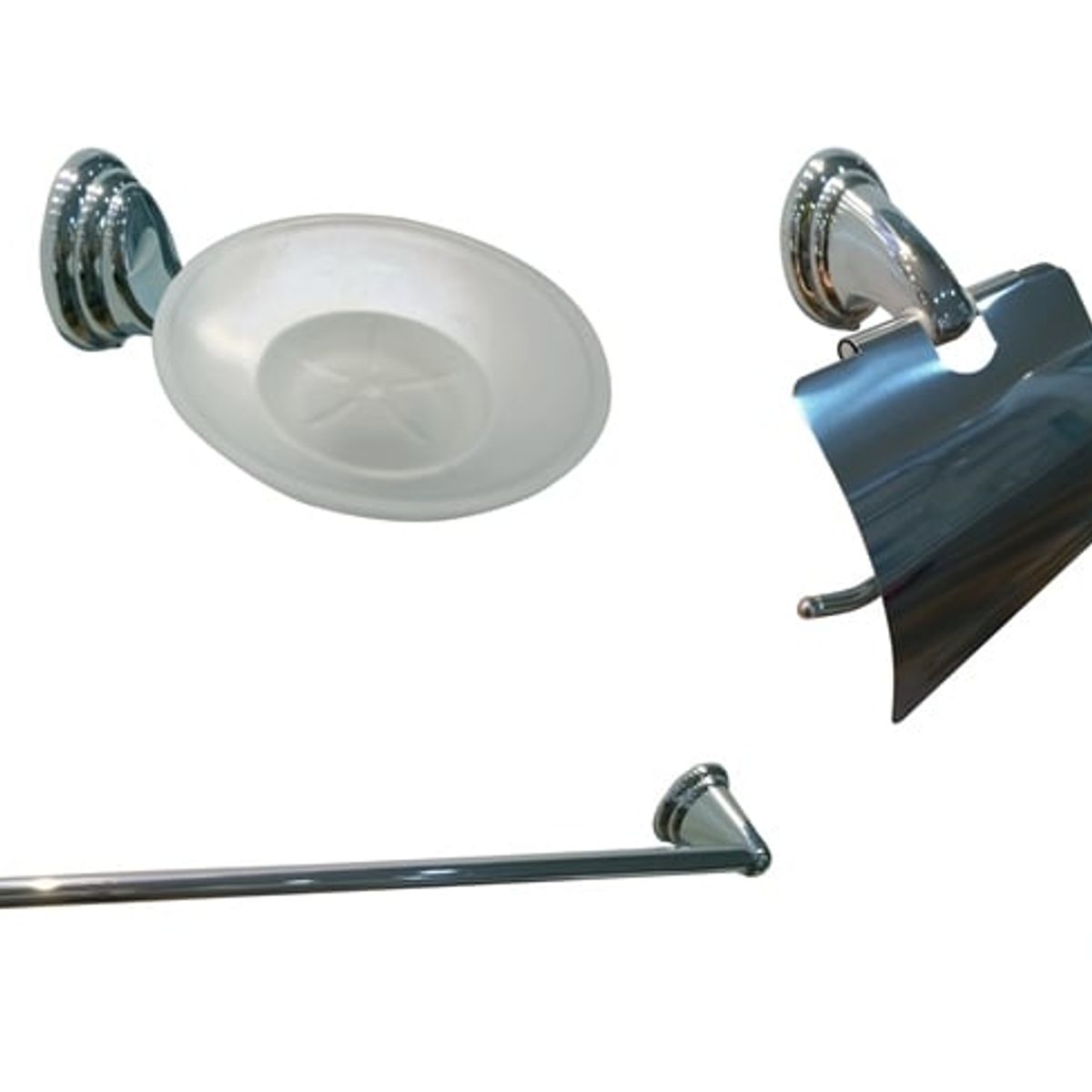 INTERMATEX - ACCESORIOS DE BAÑO SET COMPLETO SERIE PLUS