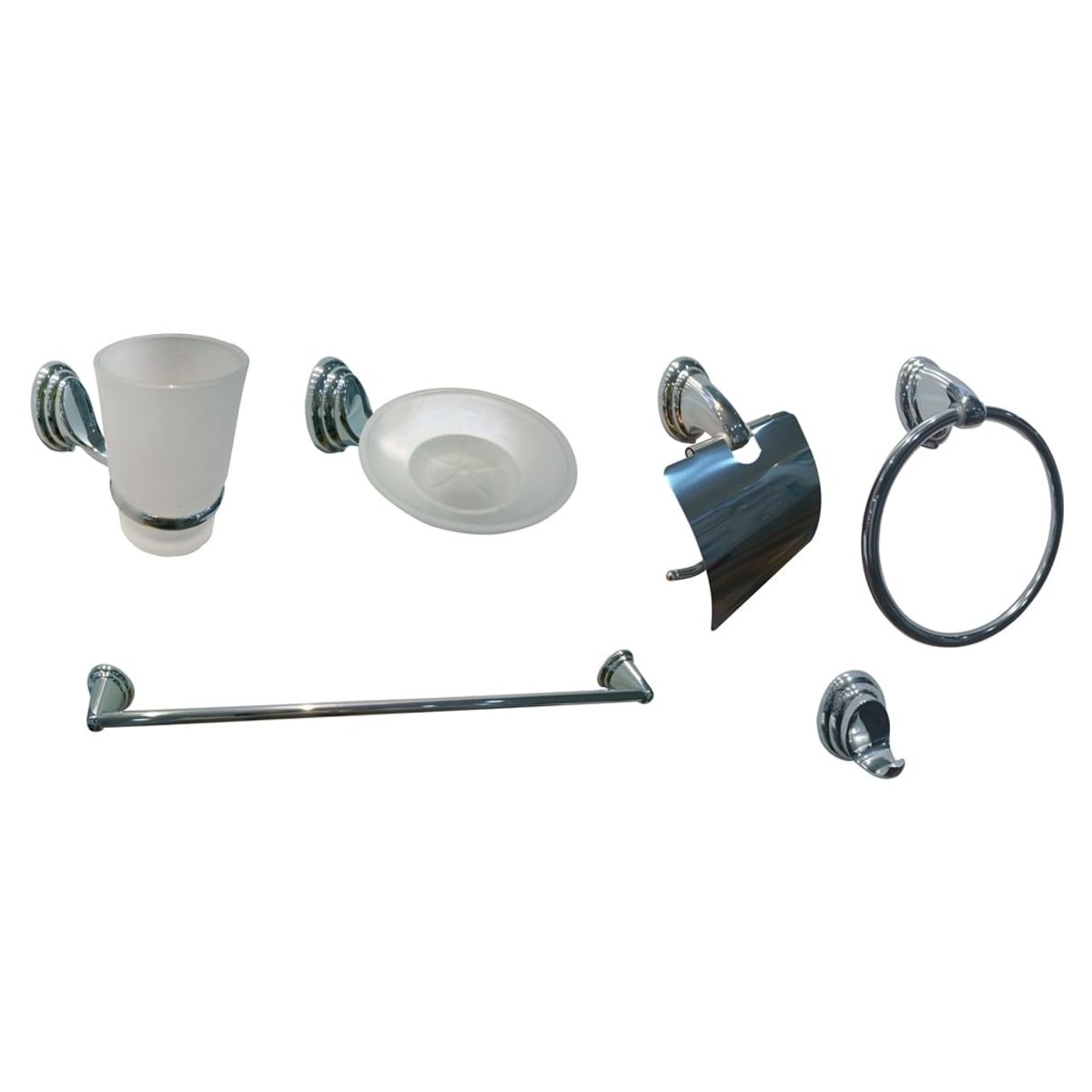 INTERMATEX - ACCESORIOS DE BAÑO SET COMPLETO SERIE PLUS