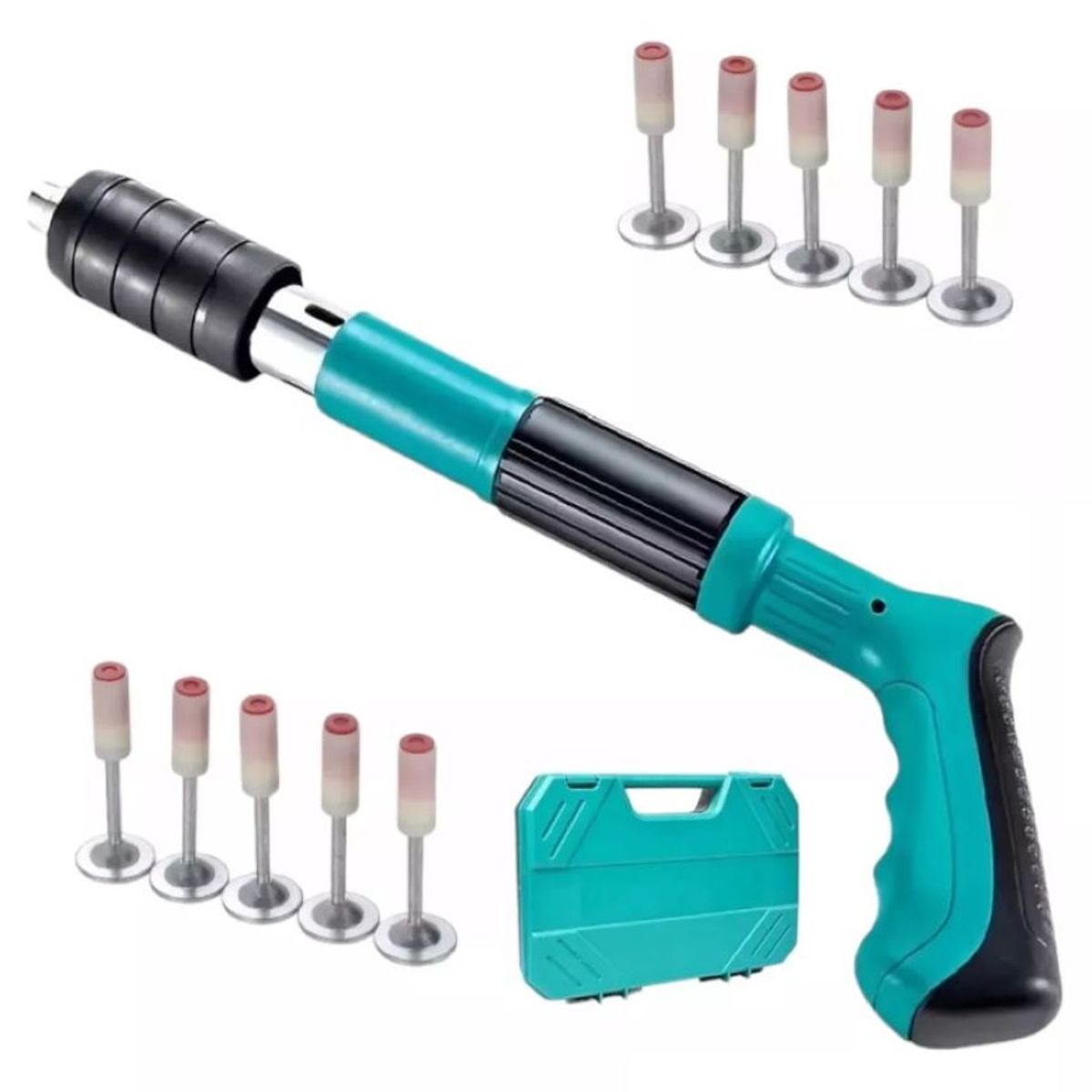 ZHOPI CO - Pistola Remachadora Con 10 Remaches