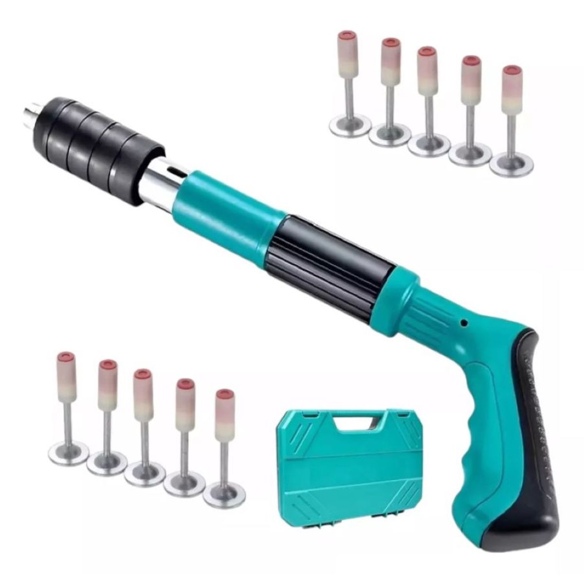 ZHOPI CO - Pistola Remachadora Con 10 Remaches