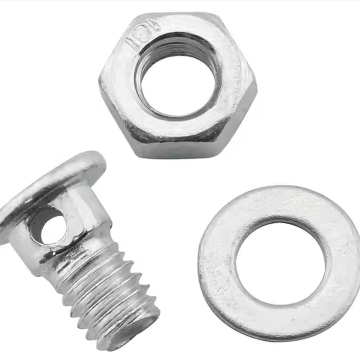 GENERICO - Tornillo Bicicleta Sujeta Cable Freno Herradura X25 Unidades