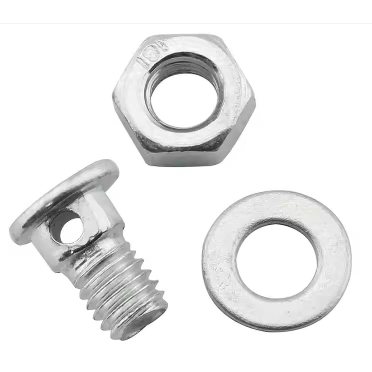 GENERICO - Tornillo Bicicleta Sujeta Cable Freno Herradura X25 Unidades