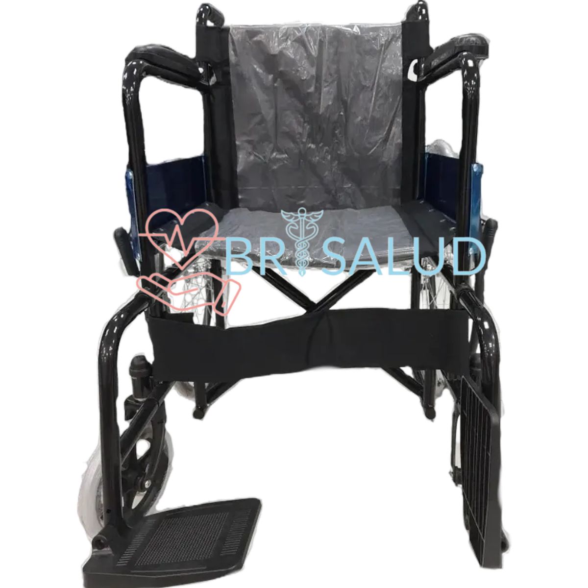 KONFORT - Silla de ruedas estándar plegable Liviana Compacta