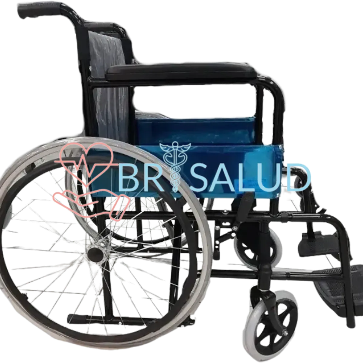 KONFORT - Silla de ruedas estándar plegable Liviana Compacta