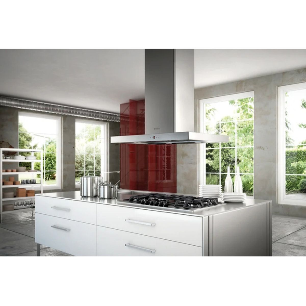 FABER - CAPANA ISLA 120 CM STILO ISOLA - FABER